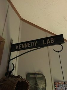 Kennedy Lab sign